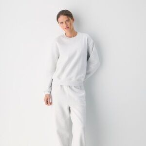 Aritzia Light Gray Crew Neck Sweater